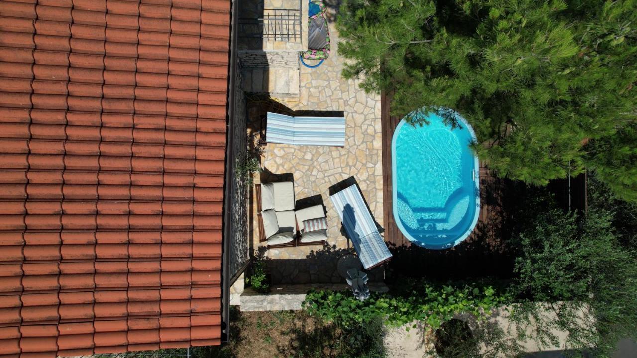 Stone House Skrivena Villa Pridraga Exterior photo